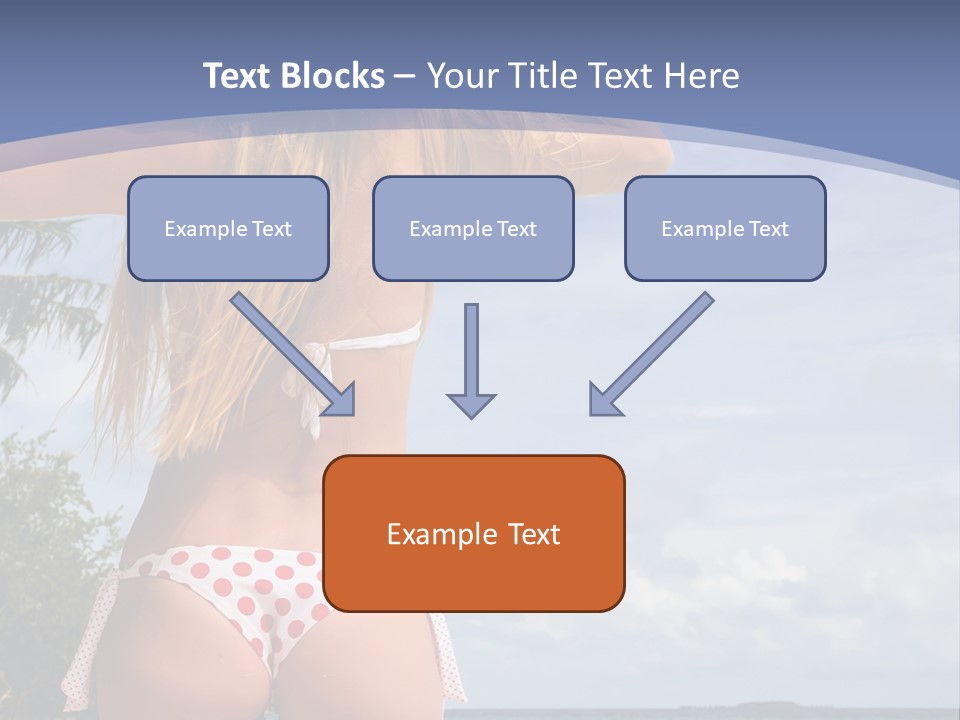 Pretty Relaxing Summer PowerPoint Template
