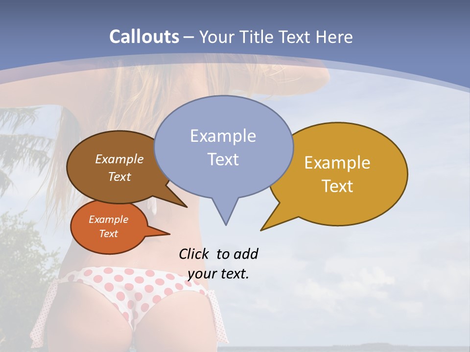 Pretty Relaxing Summer PowerPoint Template