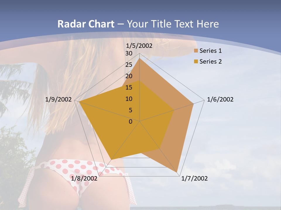 Pretty Relaxing Summer PowerPoint Template