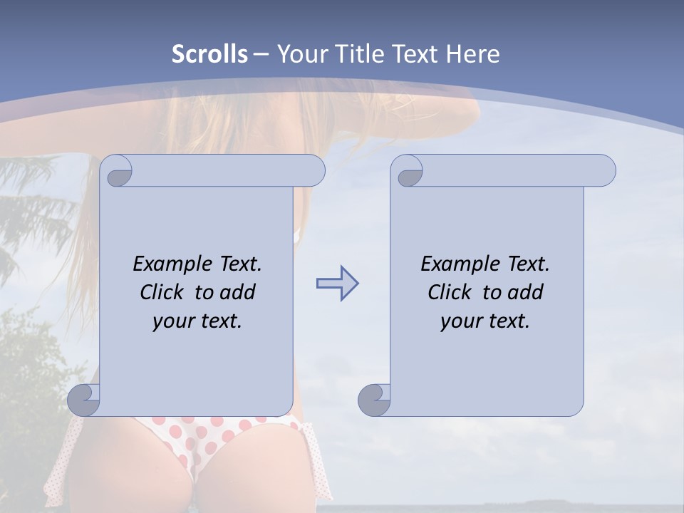 Pretty Relaxing Summer PowerPoint Template