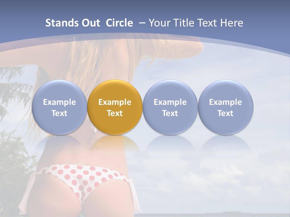 Pretty Relaxing Summer PowerPoint Template
