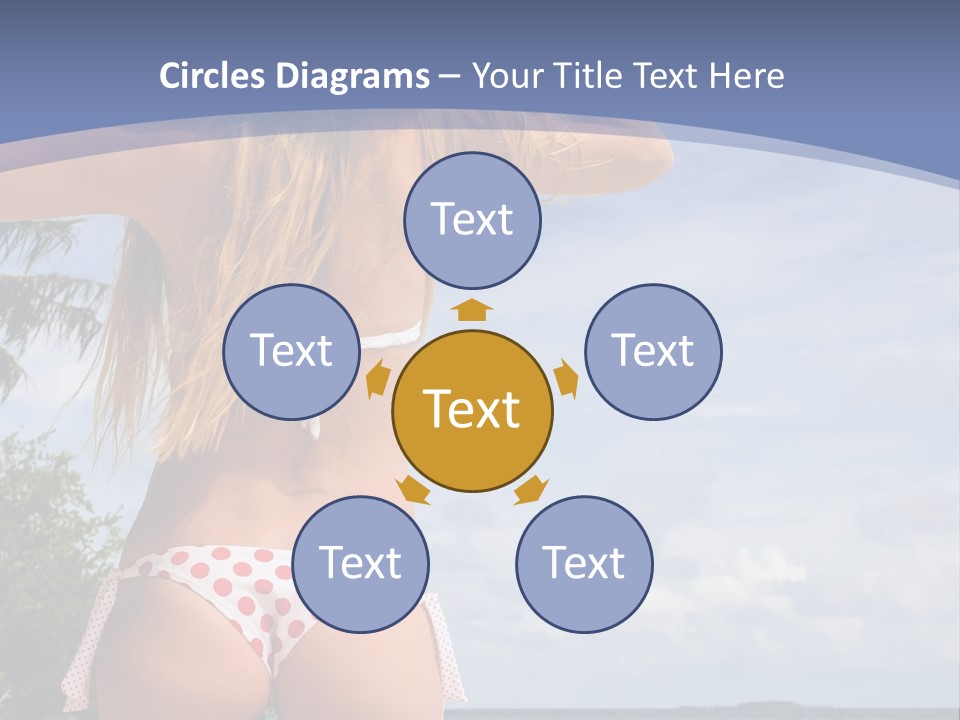 Pretty Relaxing Summer PowerPoint Template