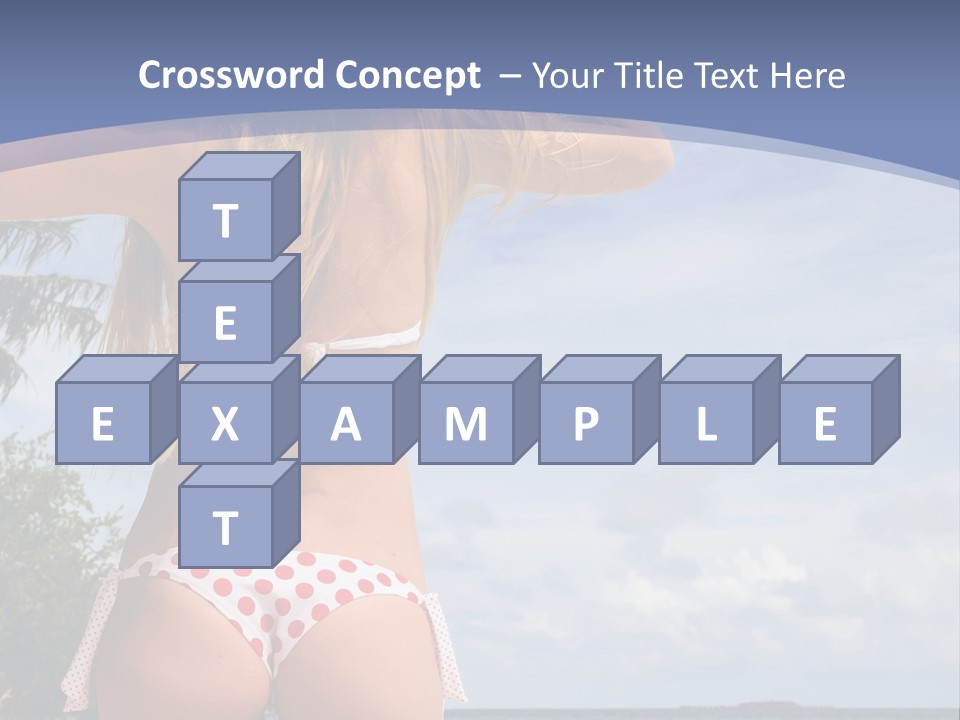 Pretty Relaxing Summer PowerPoint Template