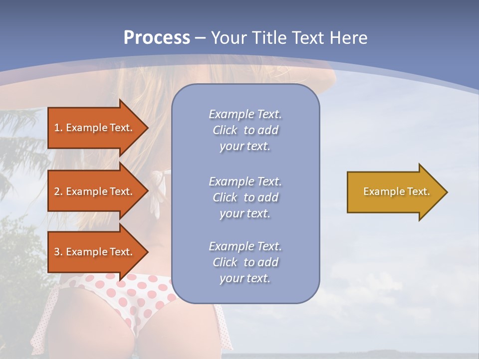 Pretty Relaxing Summer PowerPoint Template
