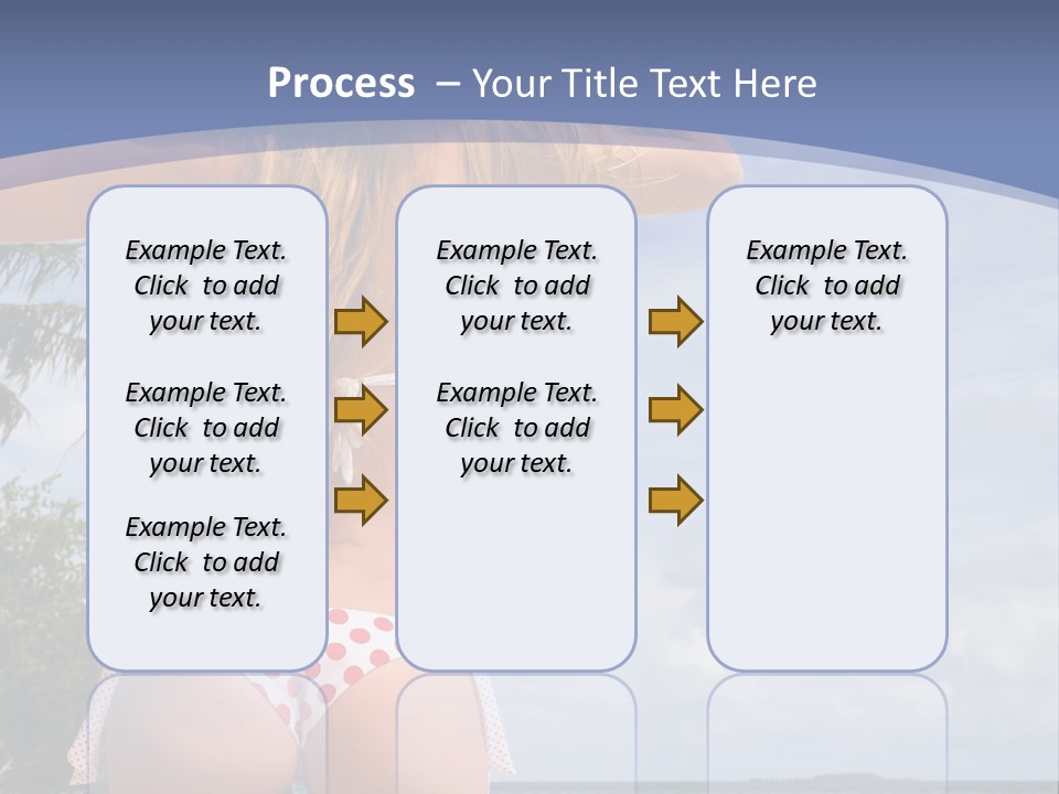 Pretty Relaxing Summer PowerPoint Template