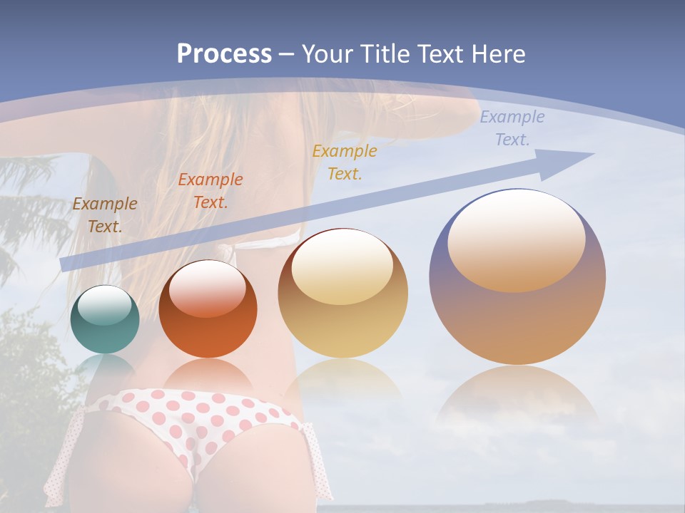 Pretty Relaxing Summer PowerPoint Template