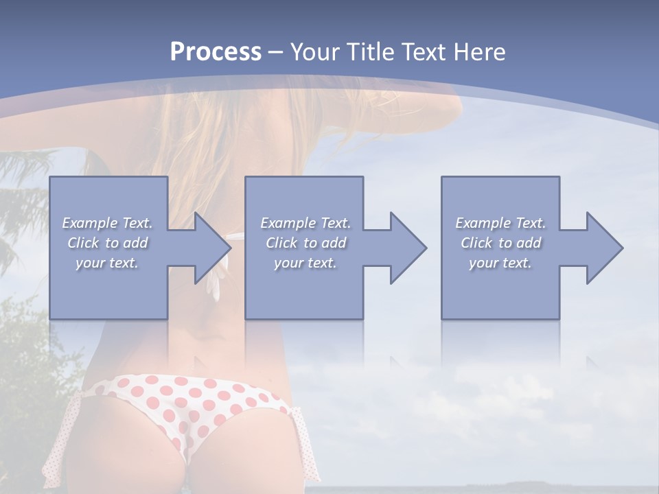 Pretty Relaxing Summer PowerPoint Template
