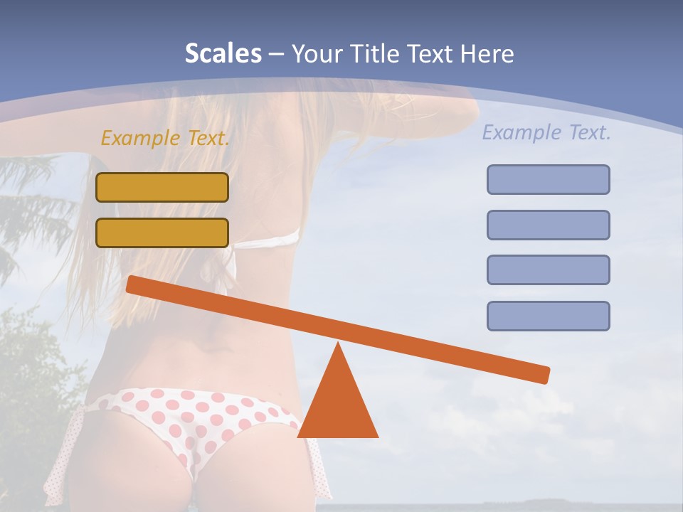 Pretty Relaxing Summer PowerPoint Template