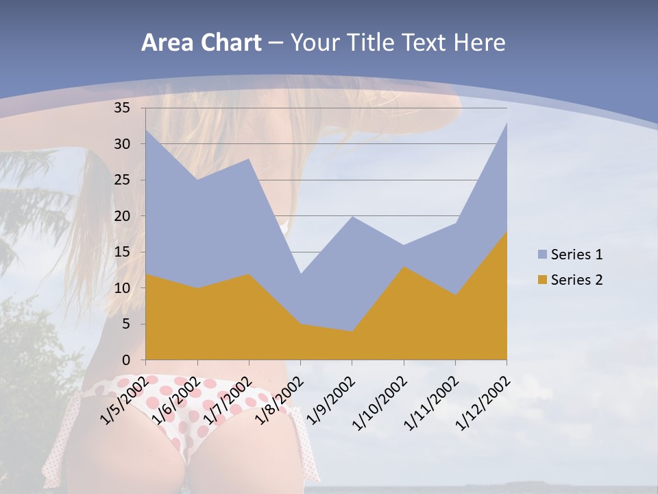Pretty Relaxing Summer PowerPoint Template