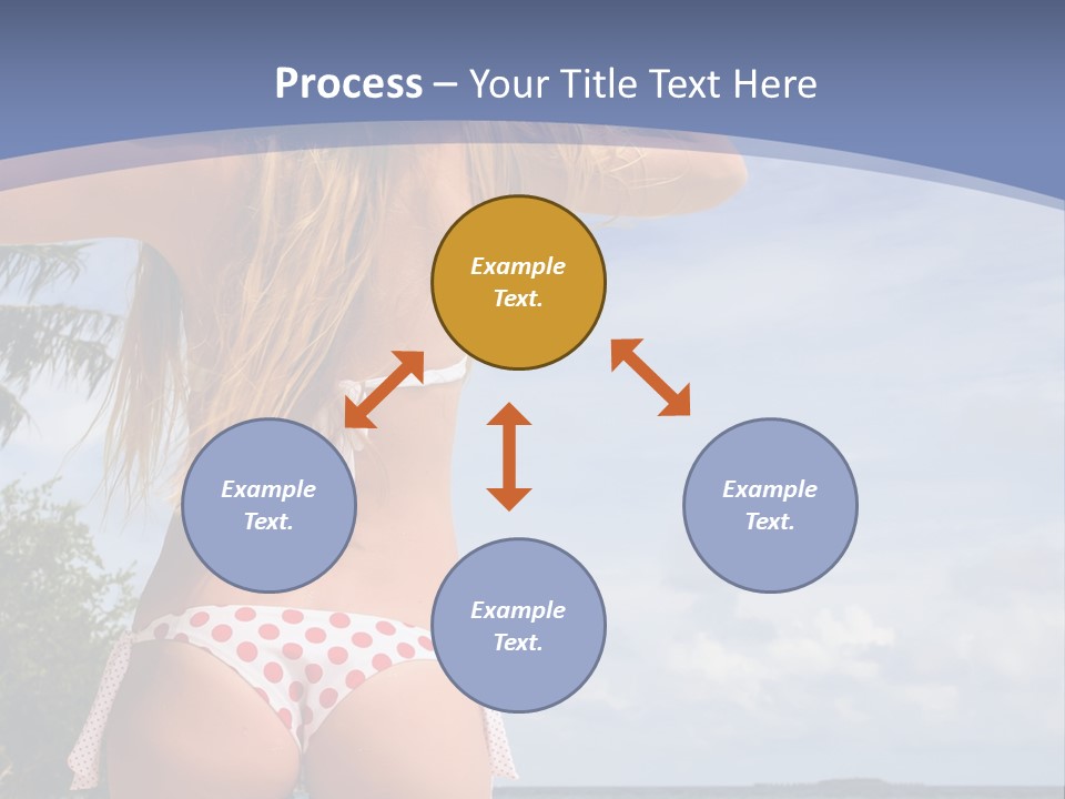 Pretty Relaxing Summer PowerPoint Template