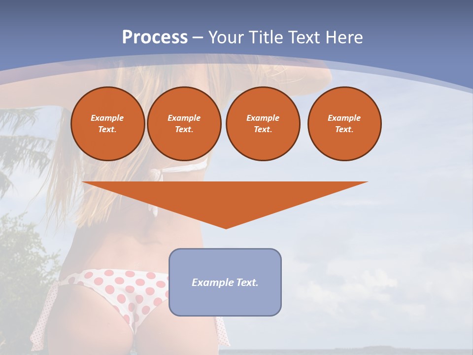 Pretty Relaxing Summer PowerPoint Template