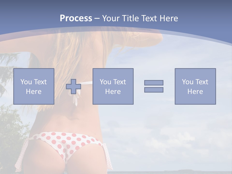 Pretty Relaxing Summer PowerPoint Template