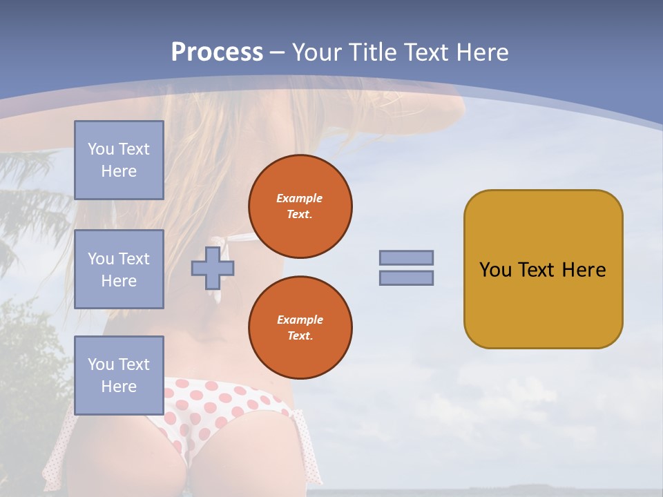 Pretty Relaxing Summer PowerPoint Template