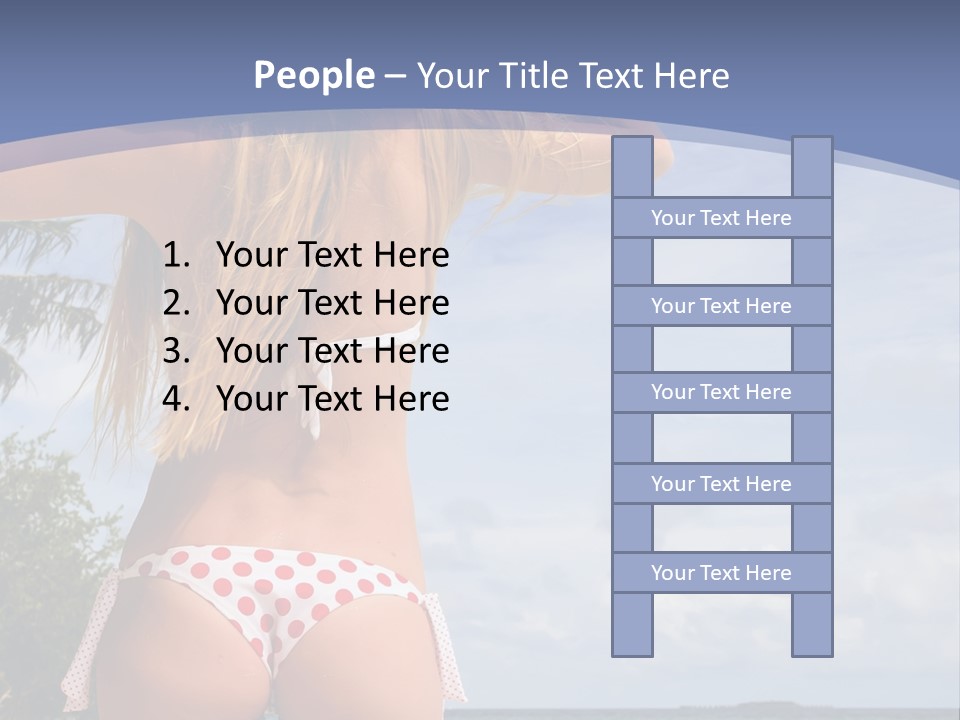 Pretty Relaxing Summer PowerPoint Template