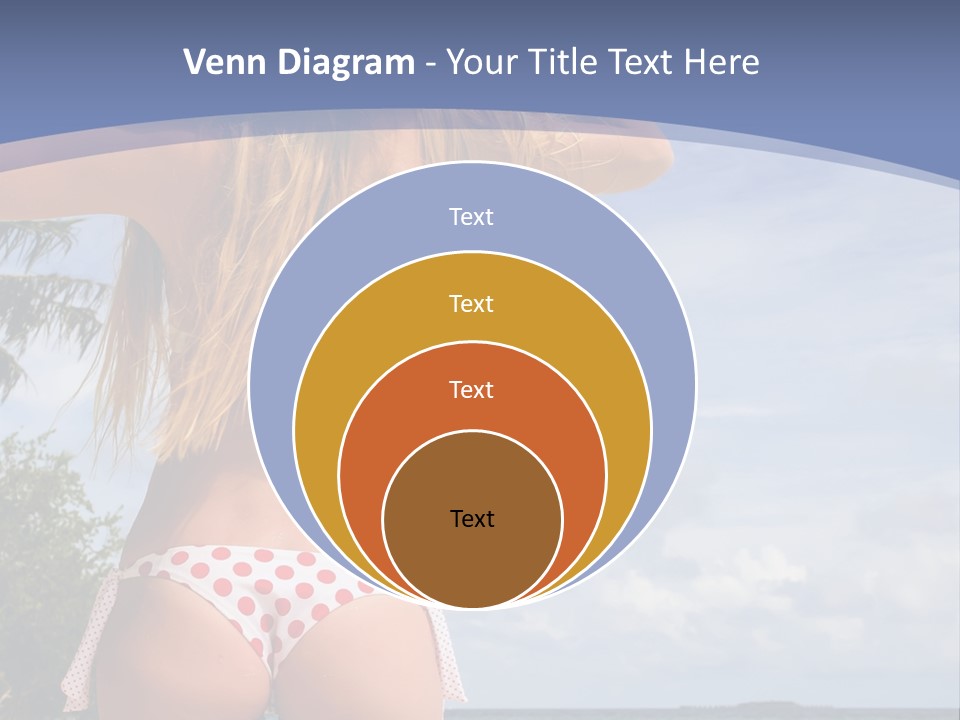 Pretty Relaxing Summer PowerPoint Template