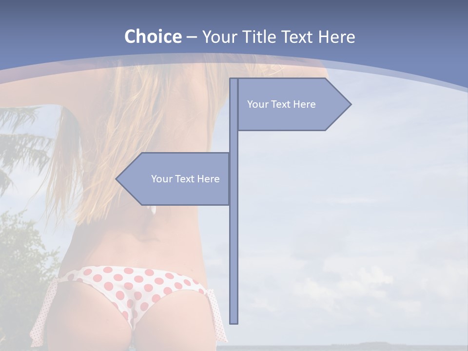 Pretty Relaxing Summer PowerPoint Template