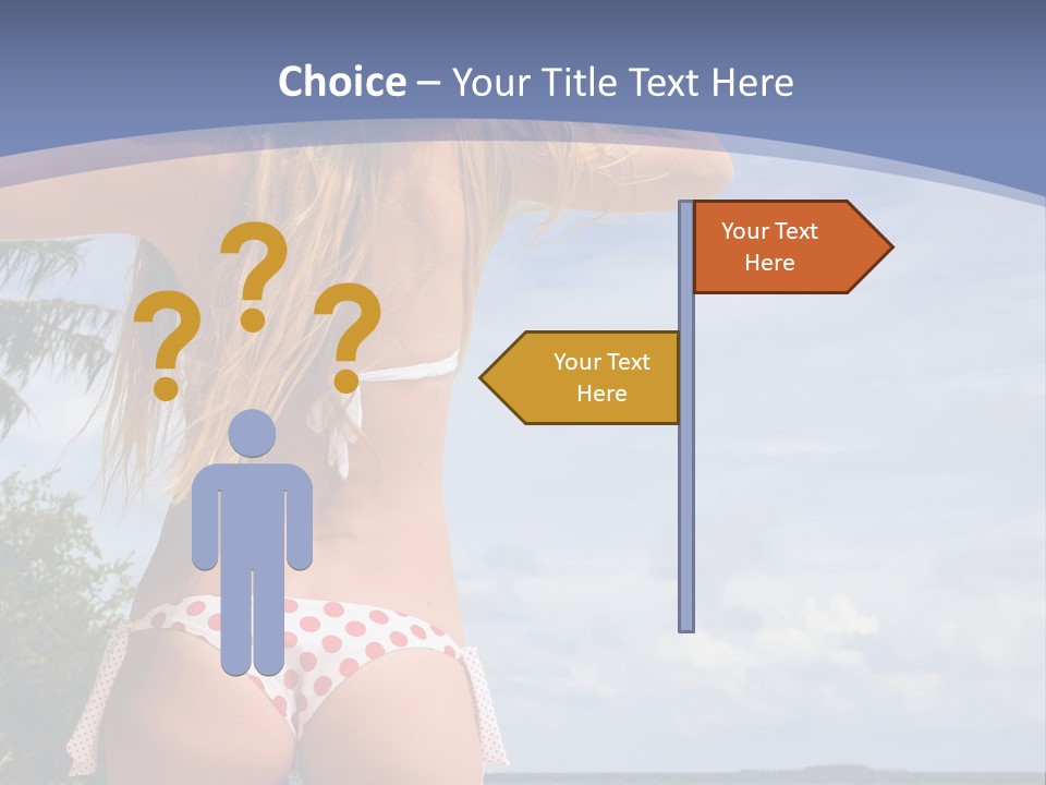 Pretty Relaxing Summer PowerPoint Template