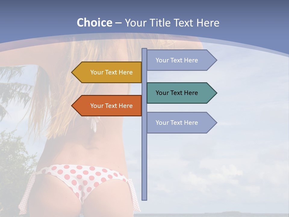 Pretty Relaxing Summer PowerPoint Template