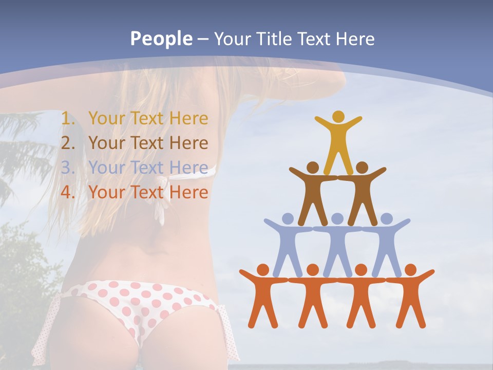 Pretty Relaxing Summer PowerPoint Template