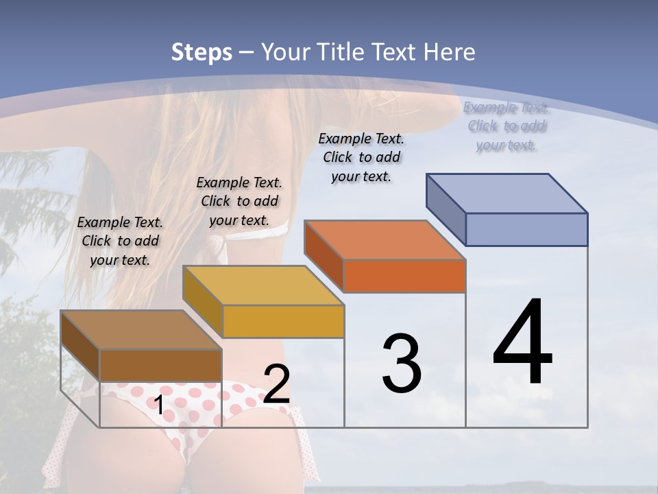 Pretty Relaxing Summer PowerPoint Template