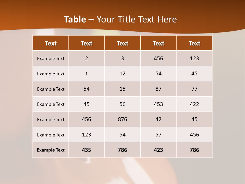 Rich Healthy Nutrition PowerPoint Template