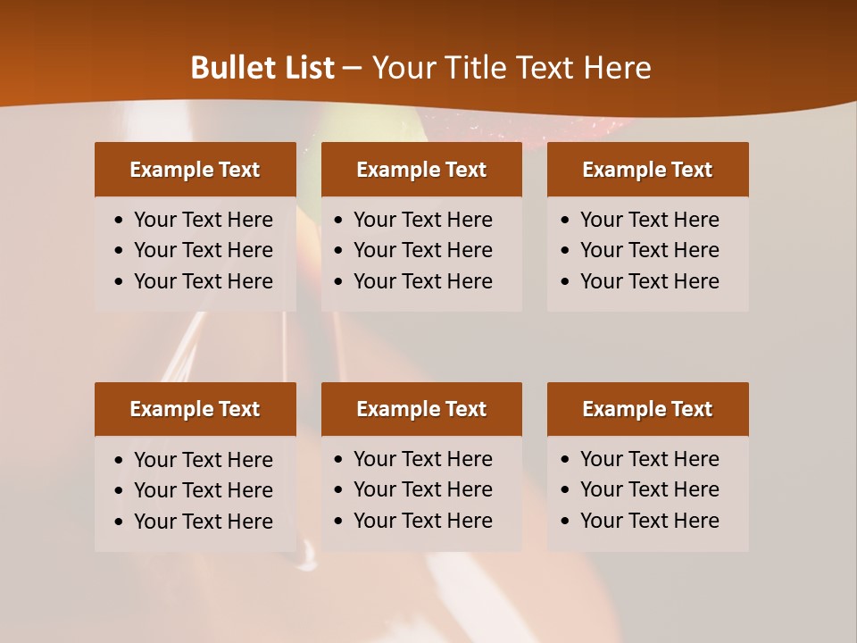 Rich Healthy Nutrition PowerPoint Template