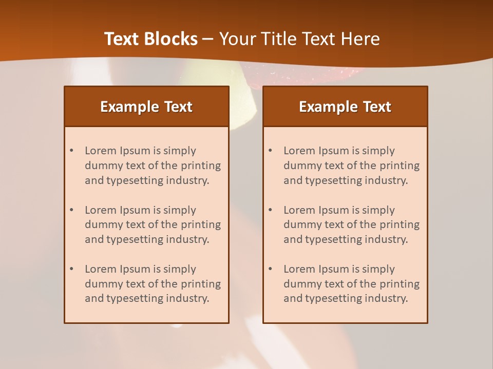 Rich Healthy Nutrition PowerPoint Template