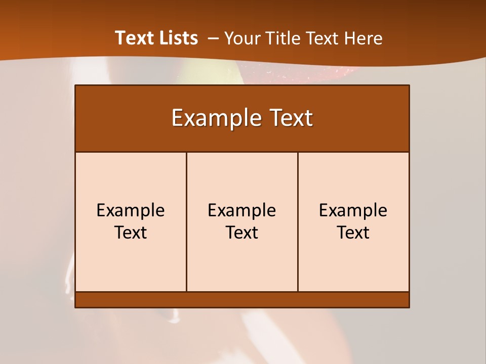 Rich Healthy Nutrition PowerPoint Template