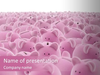 Currency Deposit Competition PowerPoint Template