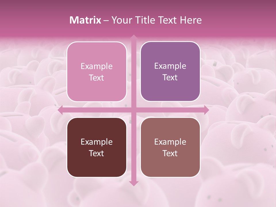 Currency Deposit Competition PowerPoint Template