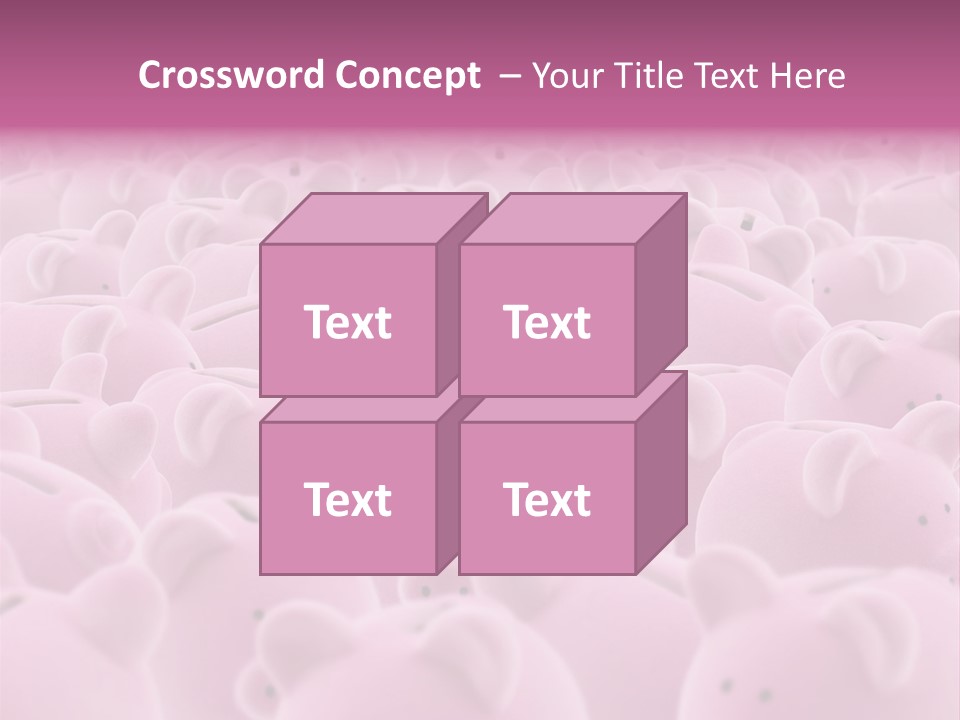 Currency Deposit Competition PowerPoint Template