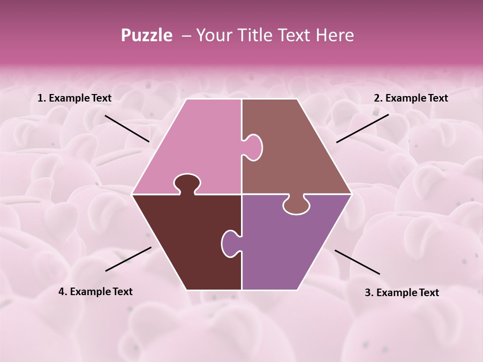Currency Deposit Competition PowerPoint Template