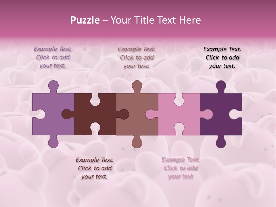 Currency Deposit Competition PowerPoint Template