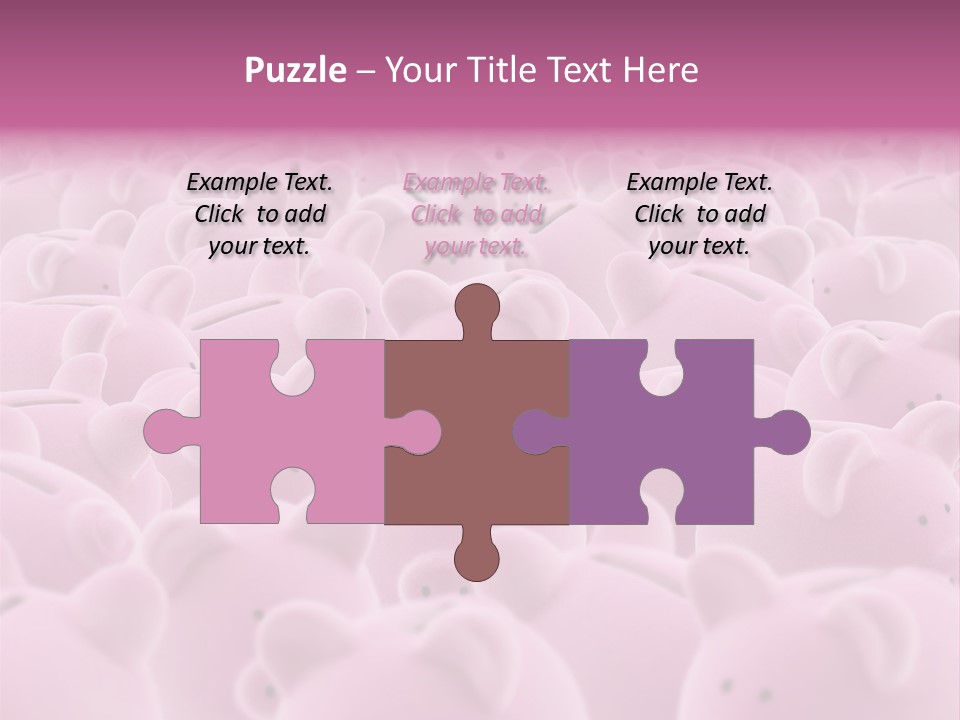 Currency Deposit Competition PowerPoint Template