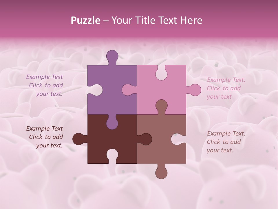 Currency Deposit Competition PowerPoint Template