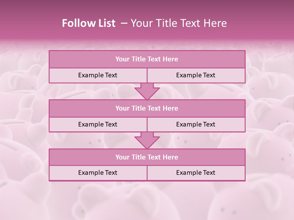 Currency Deposit Competition PowerPoint Template