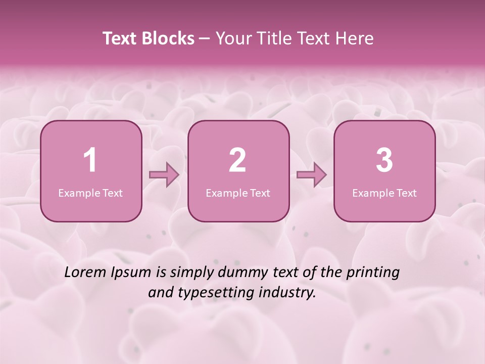Currency Deposit Competition PowerPoint Template