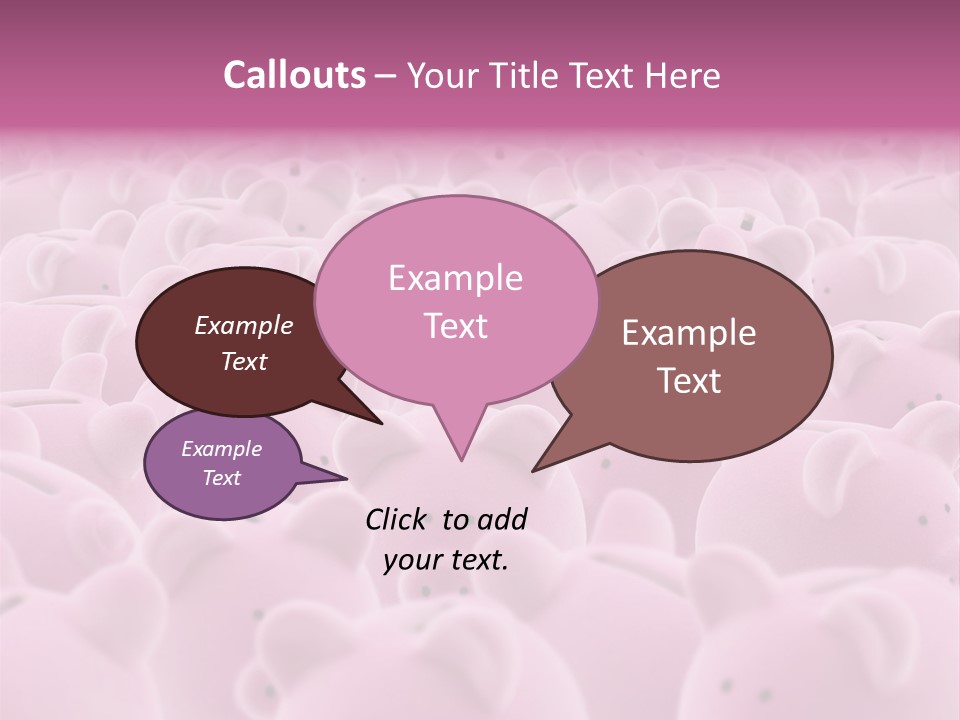 Currency Deposit Competition PowerPoint Template