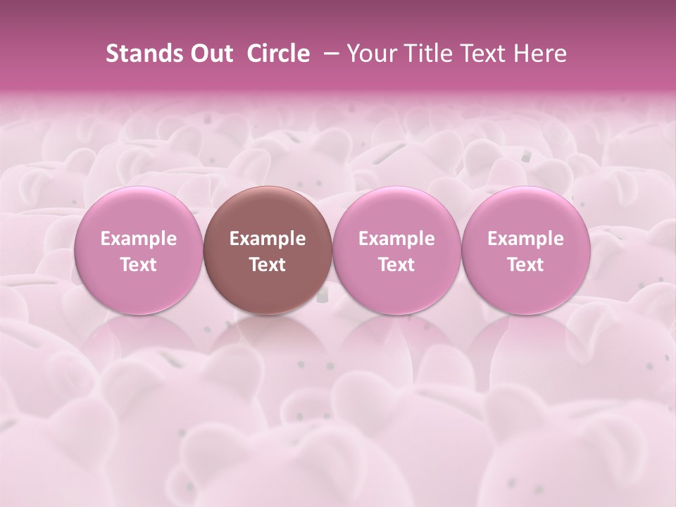 Currency Deposit Competition PowerPoint Template