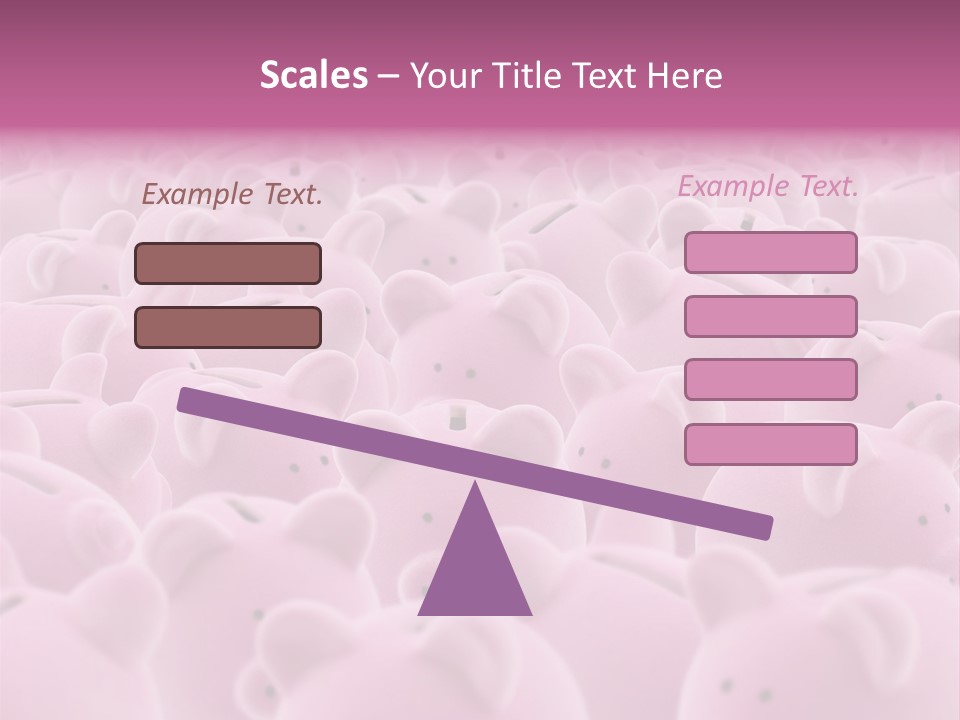 Currency Deposit Competition PowerPoint Template