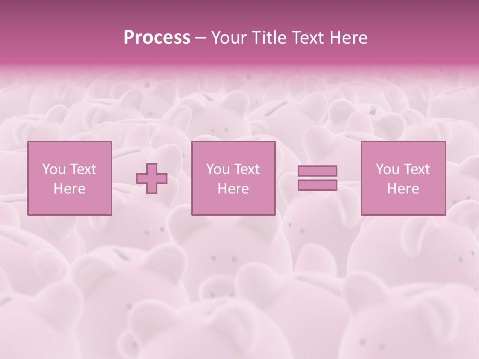 Currency Deposit Competition PowerPoint Template
