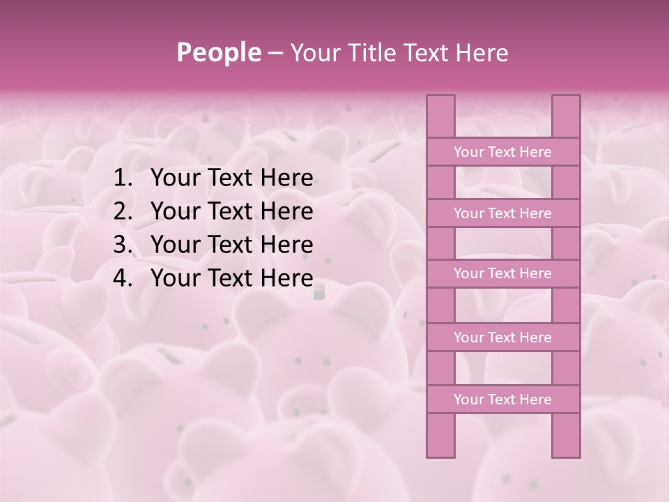Currency Deposit Competition PowerPoint Template
