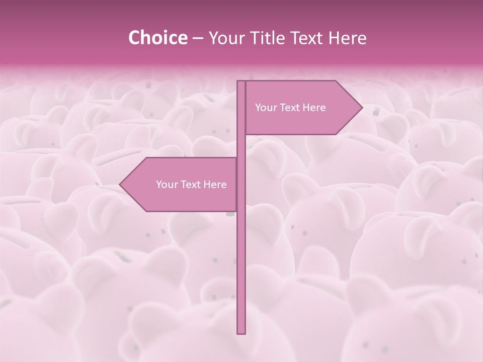 Currency Deposit Competition PowerPoint Template