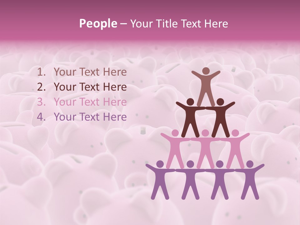 Currency Deposit Competition PowerPoint Template