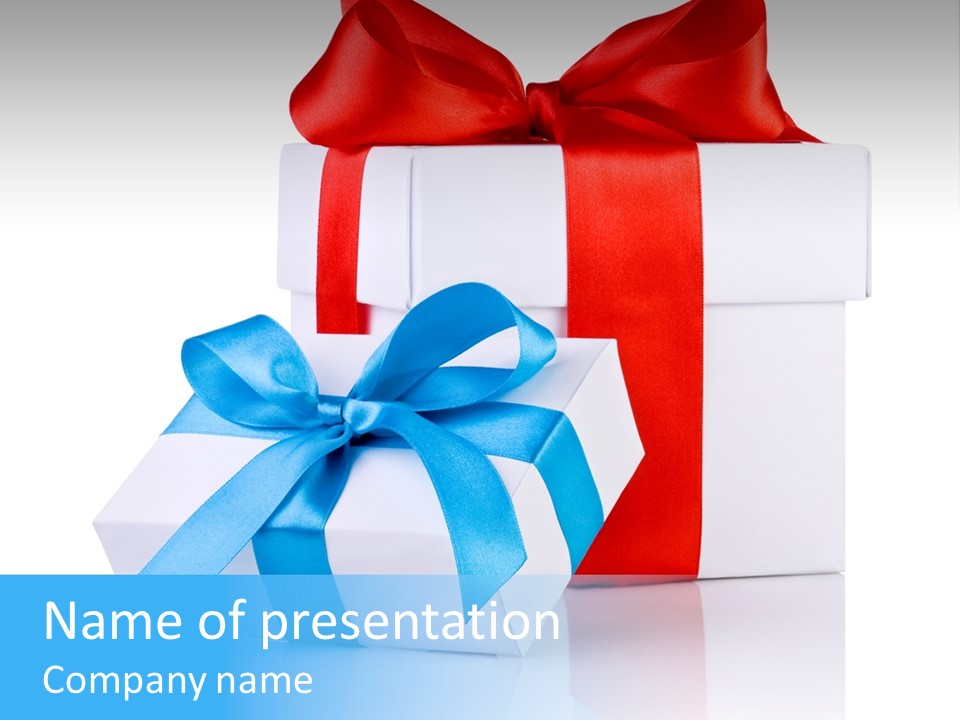 Tape Event Donative PowerPoint Template