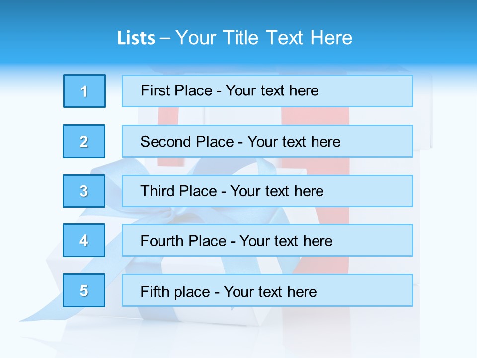 Tape Event Donative PowerPoint Template