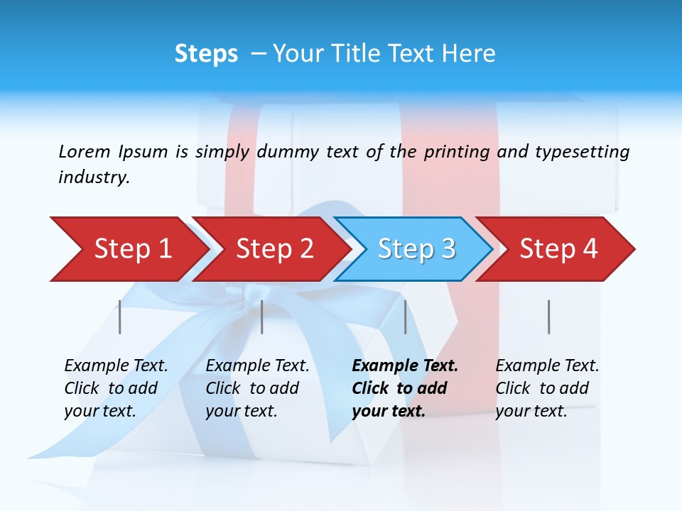Tape Event Donative PowerPoint Template