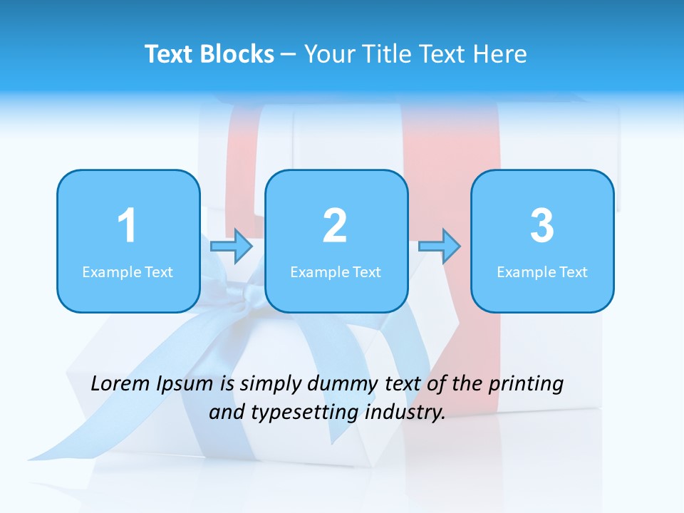 Tape Event Donative PowerPoint Template