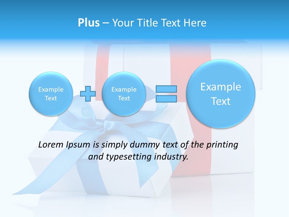 Tape Event Donative PowerPoint Template