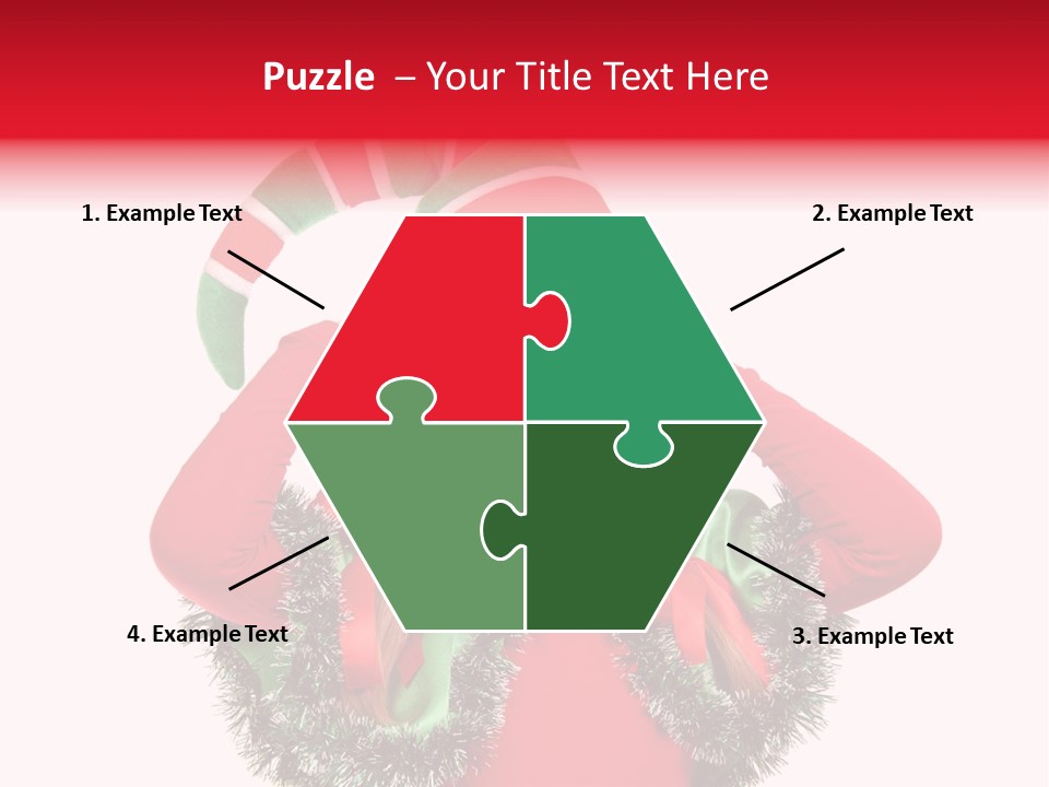 Hat Beautiful Merry PowerPoint Template